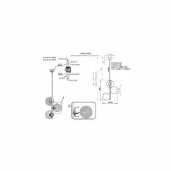 Nouveau ⭐ HOMEMANIA Lampe de suspension Tamo - Chrome - 35 x 35 x 118 cm ✨ 6 Nouveau ⭐ HOMEMANIA Lampe de suspension Tamo - Chrome - 35 x 35 x 118 cm ✨ -Optonica Soldes 8699508180745 3