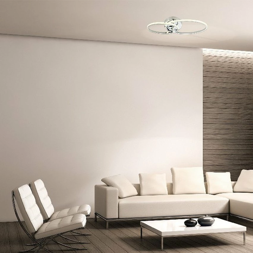 Top 10 đ HOMEMANIA Lampe de Plafond Estea - Gris - 60 x 21 x 9 cm â 2 Top 10 đ HOMEMANIA Lampe de Plafond Estea - Gris - 60 x 21 x 9 cm â â Image 2