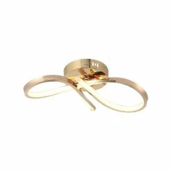 Coupon 🧨 HOMEMANIA Lampe de Plafond Ornes - Or - 47 x 20 x 8 cm 🧨