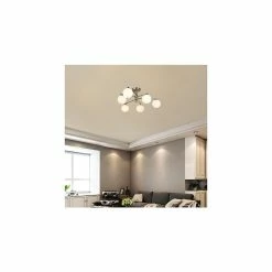 Meilleur prix đ HOMEMANIA Lampe de Plafond Bumerang - Or - 84 x 84 x 35 cm đ 5 Meilleur prix đ HOMEMANIA Lampe de Plafond Bumerang - Or - 84 x 84 x 35 cm đ -Optonica Soldes 8699508183807 2