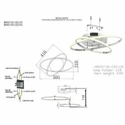 Top 10 🌟 HOMEMANIA Lampe de Plafond Rovigo - Or - 50,5 x 41 x 11 cm 🎉 6 Top 10 🌟 HOMEMANIA Lampe de Plafond Rovigo - Or - 50,5 x 41 x 11 cm 🎉 -Optonica Soldes 8699508184743 3