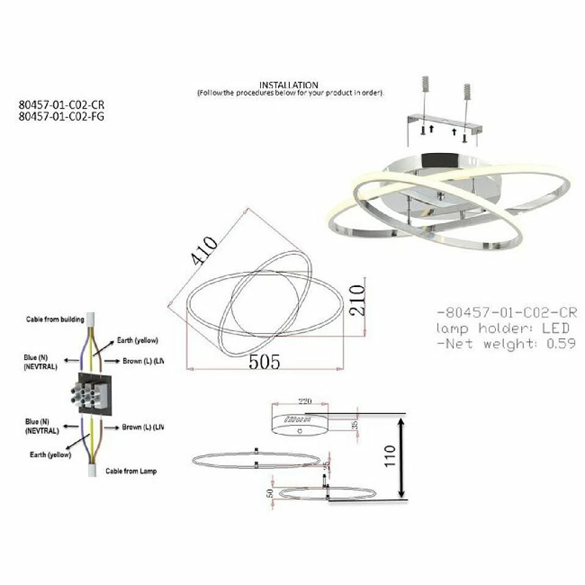 Top 10 🌟 HOMEMANIA Lampe de Plafond Rovigo - Or - 50,5 x 41 x 11 cm 🎉 3 Top 10 🌟 HOMEMANIA Lampe de Plafond Rovigo - Or - 50,5 x 41 x 11 cm 🎉 – Image 3
