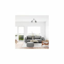 Les meilleures critiques de 🧨 HOMEMANIA Lampe de Plafond Rayo - Chrome - 10 x 36 x 32 cm ✔️ -Optonica Soldes 8699508185207 2