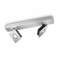 Remise 🥰 Philips - 564324816 - Plafonnier LED Ledino 2 x 7,5 W 👍