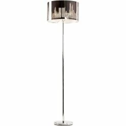 Top 10 🎉 ATHM Design Lampadaire NY Argent - abat jour metal pieds metal 😉 -Optonica Soldes 8790263102277 3