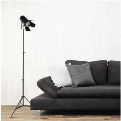 De gros ✨ ATHM Design Lampadaire WARNER Noir - abat jour Metal pieds Telescopique Metal 🌟 -Optonica Soldes 8790263236309 4