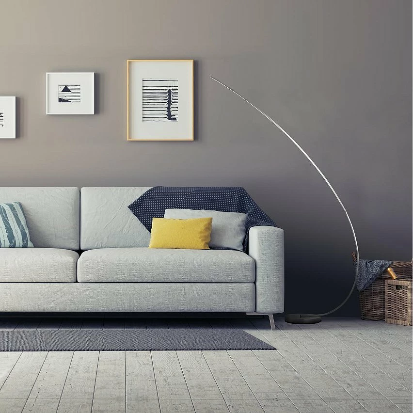 Acheter ❤️ ATHM Design Lampadaire TAKIO Argent - pieds Metal ✨ 2 Acheter ❤️ ATHM Design Lampadaire TAKIO Argent - pieds Metal ✨ – Image 2