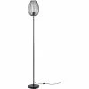 Nouveau 🎁 ATHM Design Lampadaire MADDY Noir - abat jour Metal Noir pieds Metal Noir 🥰