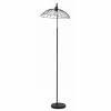 Promo ⭐ ATHM Design Lampadaire TULMA Noir - abat jour Metal Noir pieds Metal Noir ❤️