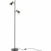 Grosses soldes 🎁 ATHM Design Lampadaire STOW Noir - abat jour Metal pieds Metal ✨