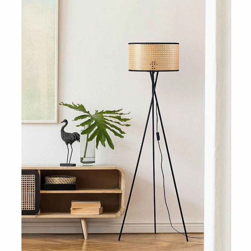 De gros đ ATHM Design Lampadaire MIDO Noir - abat jour PVC pieds Metal đ„° 2 De gros đ ATHM Design Lampadaire MIDO Noir - abat jour PVC pieds Metal đ„° â Image 2