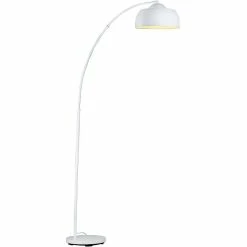 Bon marché 👍 ATHM Design Lampadaire LIAM Blanc - abat jour Metal pieds Metal 😍 -Optonica Soldes 8790266610038 4