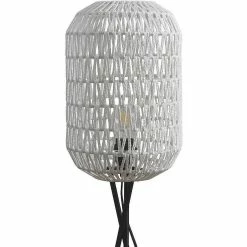 Grosses soldes ✨ ATHM Design Lampadaire CHICAGO Blanc - abat jour Papier Rotin pieds Metal ✔️ 7 Grosses soldes ✨ ATHM Design Lampadaire CHICAGO Blanc - abat jour Papier Rotin pieds Metal ✔️ -Optonica Soldes 8790266752035 3