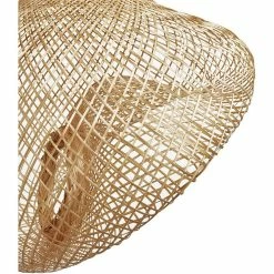 Budget 🛒 ATHM Design Suspension ANKHARA Beige - abat jour bamboo 🎁 -Optonica Soldes 8790268915827 4