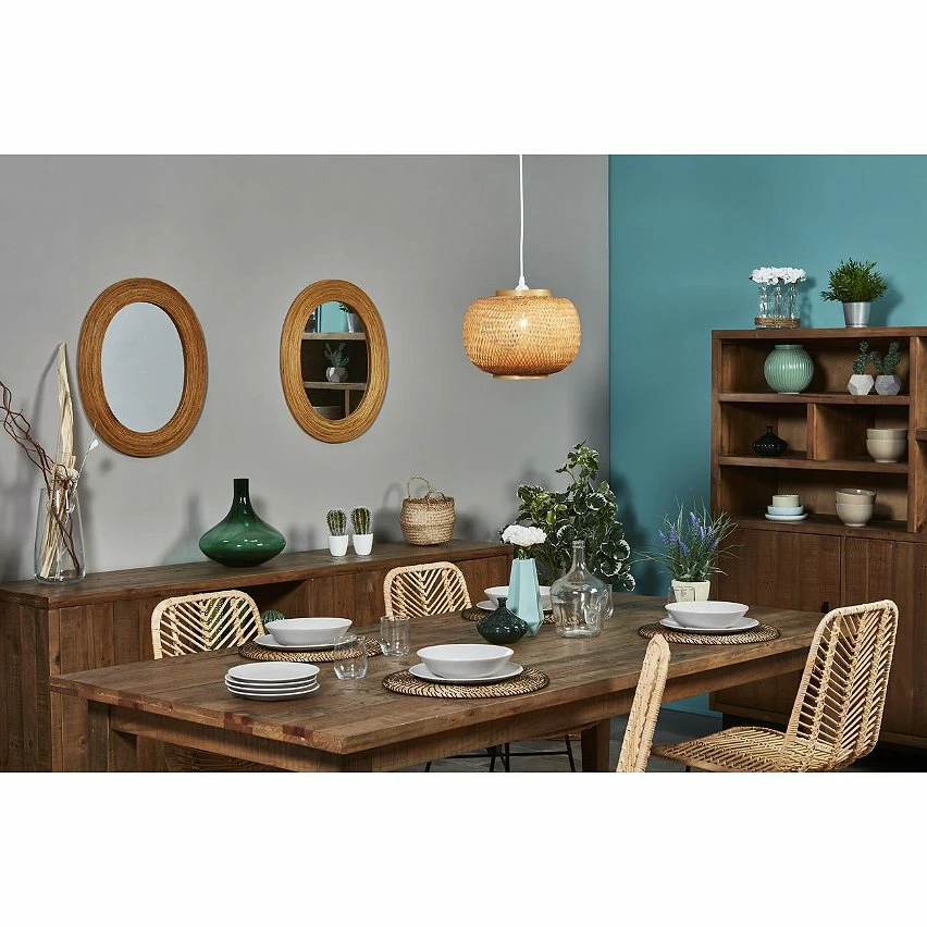 Tout neuf 😉 ATHM Design Suspension PLACIDO Beige - abat jour Bambou 😀 3 Tout neuf 😉 ATHM Design Suspension PLACIDO Beige - abat jour Bambou 😀 – Image 3