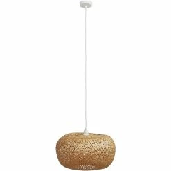 Meilleur prix 🔥 ATHM Design Suspension ANDERSON Beige - abat jour bamboo 😀 -Optonica Soldes 8790268918828 3