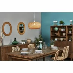 Meilleur prix 🔥 ATHM Design Suspension ANDERSON Beige - abat jour bamboo 😀 -Optonica Soldes 8790268918828 5