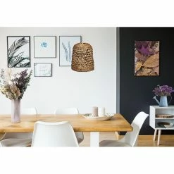 Meilleur prix 👍 ATHM Design Suspension CALICO Beige - abat jour bamboo 🤩 -Optonica Soldes 8790268919825 6